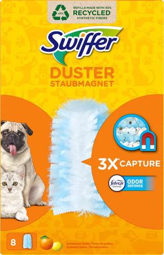 Swiffer Duster Rengöringsdukar Refill 10-Pack vitt