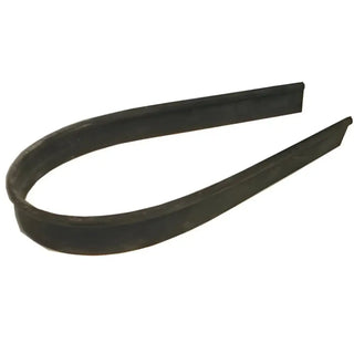 Ettore Gummiblad 25cm gyllene i metall