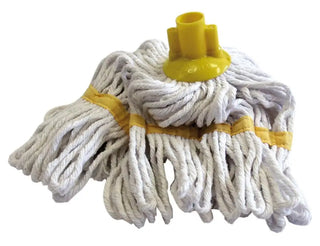 MAX Svabben Gul öglad 250g 29cm vitt i bomull; viskos