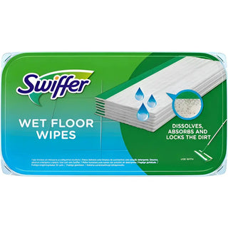 Swiffer Floor Wet Refill 12-Pack vitt