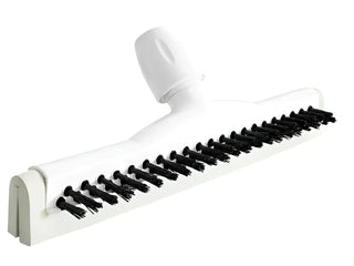 Golvraka med skrubb - 45cm vitt i gummi från övrigt