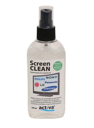 Activa ScreenClean Spray - 100ml genomskinlig
