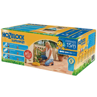 SLANGSET SUPERHOZE 15M EXPANDERBAR - HOZELOCK