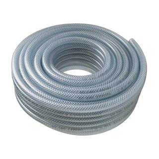 Transparent förstärkt PVC-slang för högt tryck, hållbar för professionella rengöringsprodukter