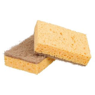 KÖKSSVAMP CELLULOSA/SISAL 2P NATURE - FRIDA