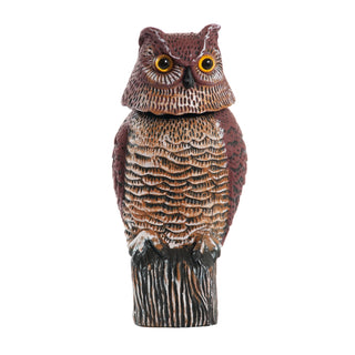 FÅGELSKRÄMMA UGGLA M RÖRLIGT HUVUD - SILVERLINE