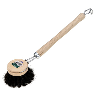 DISKBORSTE TRÄ/SVART TAGEL - FRIDA