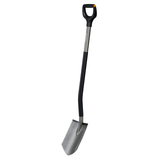 SPADE ERGONOMIC SPETSIG GRÅ - FISKARS