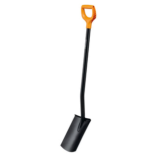 SPADE SOLID HALVRUND METALL - FISKARS