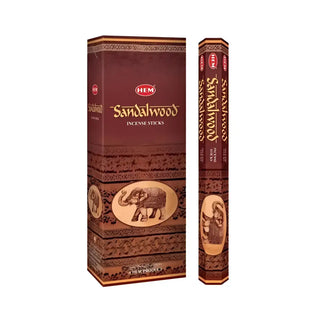 HEM Rökelse Sandalwood vitt