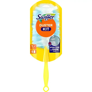 Swiffer Duster Startkit Dammvippa + 5st Refill vitt