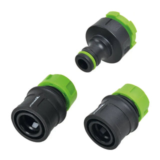 Yardsmith Slangkopplingset 3 Delar svart