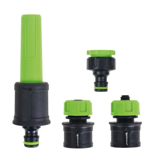 Yardsmith Bevattningsset med snabbkoppling ½ tum, spraymunstycke och städprodukter