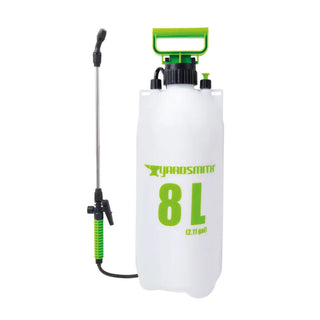 Yardsmith Tryckspruta 8L med lång wand för städprodukter och trädgårdsarbete