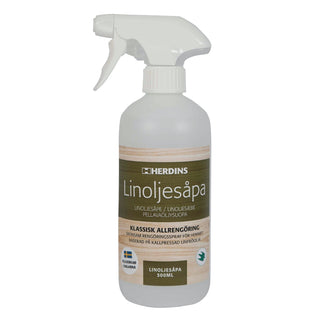 LINOLJESÅPA SPRAY 500ML - HERDINS