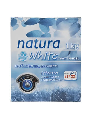 Natura Tvättmedel Vitvätt - 1kg vitt