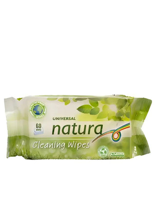 Natura Våtservett Universal, Plastfri 60-Pack vitt