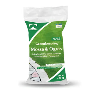 Greenkeeping Gräsgödsel Mossa & Ogräs - 10kg bla i annat från Tergent
