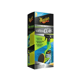 Meguiar's Hybrid Ceramic Clay kit - Rengöringslera svamp komplett sats