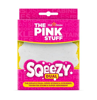 The Pink Stuff Squeezy Dual scrub/sponge