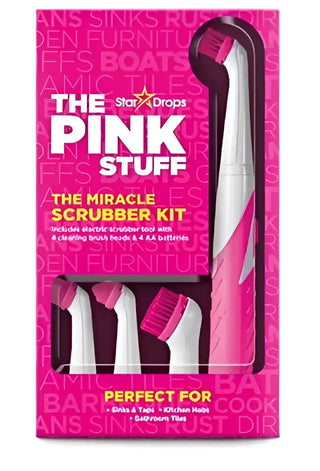 Pink Stuff Sonic Scrubber Kit rosa från The Pink Stuff
