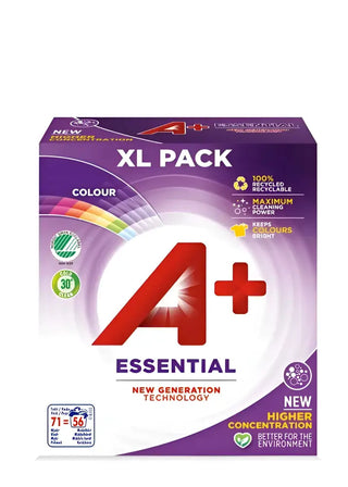 A+ Essential Color Pulver Tvättmedel - 2,734kg