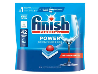 Finish Power All In One Disktabletter 42-Pack bla
