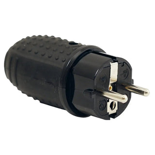STICKPROPP JORD GUMMI SVART IP44 - BAREBO