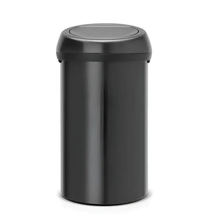 Brabantia Touch Bin New Matt Svart Fingerprint Proof - 60L gyllene i rostfritt-stal