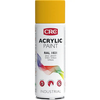 SPRAYFÄRG AKRYL RAL 1021 GUL - CRC