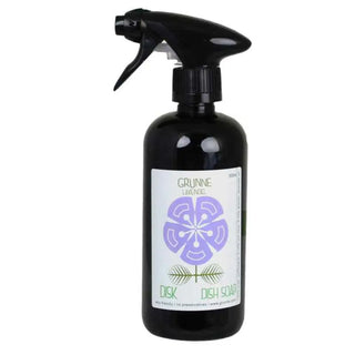 Grunne Diskmedel Lavendel Pet Spray - 500 ml svart