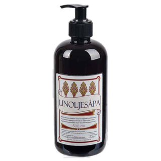 Grunne Linoljesåpa Pet Orginal - 500 ml svart