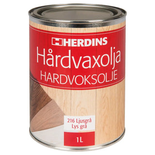 HÅRDVAXOLJA LJUSGRÅ 1L - HERDINS