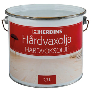HÅRDVAXOLJA NATUR MATT 2,7L - HERDINS