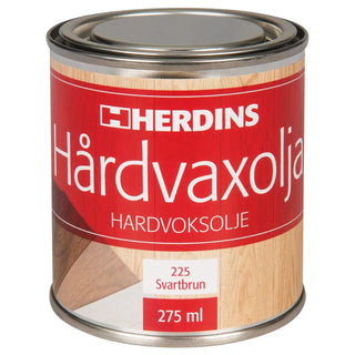 HÅRDVAXOLJA SVARTBRUN 275ML - HERDINS