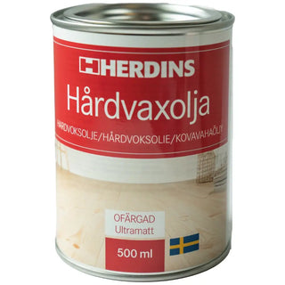 HÅRDVAXOLJA ULTRAMATT 500ML - HERDINS