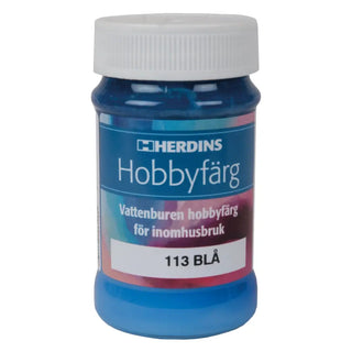 HOBBYFÄRG 113 BLÅ 100ML - HERDINS