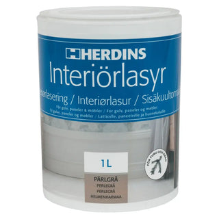 INTERIÖRLASYR AQUA 312 PÄRLGRÅ 1L - HERDINS