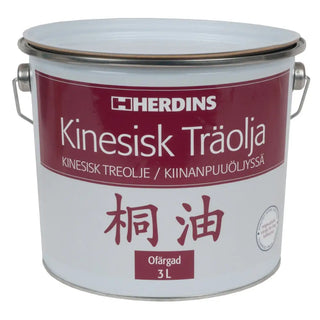 KINESISK TRÄOLJA 3L - HERDINS
