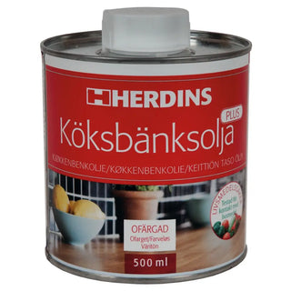 KÖKSBÄNKSOLJA PLUS 500ML - HERDINS