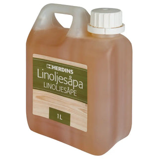 LINOLJESÅPA NATURELL 1L - HERDINS
