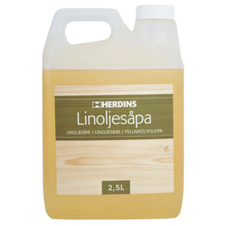 LINOLJESÅPA NATURELL 2,5L - HERDINS