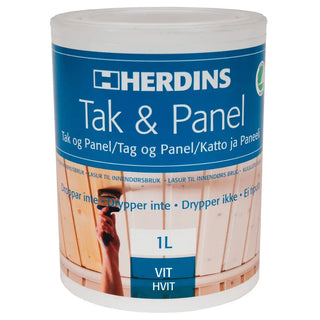 TAK- & PANELVITT 1L - HERDINS