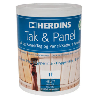 TAK- & PANELVITT HELVIT 1L - HERDINS