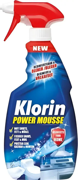 Klorin Power Mousse Spray - 500ml bla