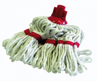 MAX Svabben Röd öglad 250g 29cm vitt i bomull; viskos