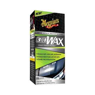Meguiar's 3-in-1 vax + skumrondell - Flytande bilvax 473 ml