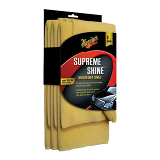 Meguiar's Supreme Shine Microfiber 3-p
