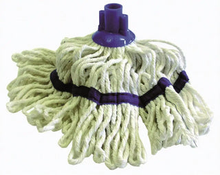 MAX Svabben Blå öglad 250g 29cm vitt i bomull; viskos