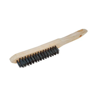 STÅLBORSTE 4-RAD TRÄHANDTAG 280MM - ONSITE